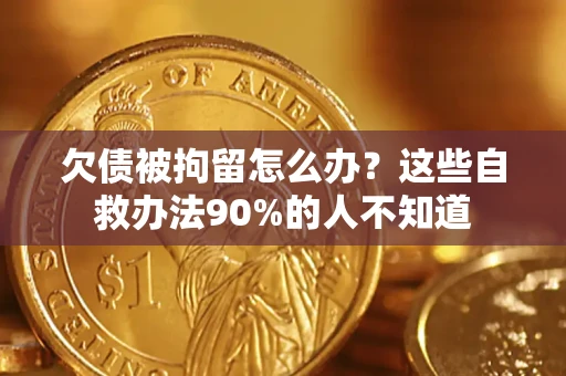 济南欠债被拘留怎么办？这些自救办法90%的人不知道