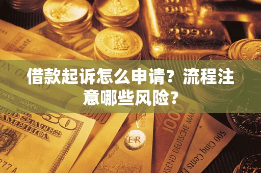济南借款起诉怎么申请？流程注意哪些风险？